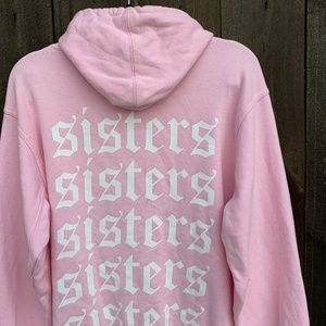 pink sisters hoodie